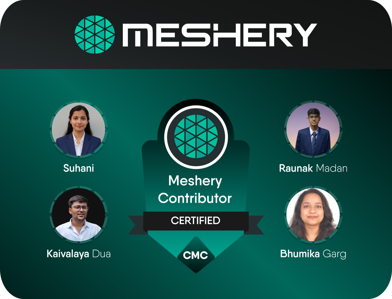Certified Meshery Contributors